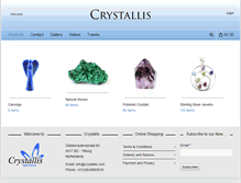 Tablet Screenshot of crystallis.com